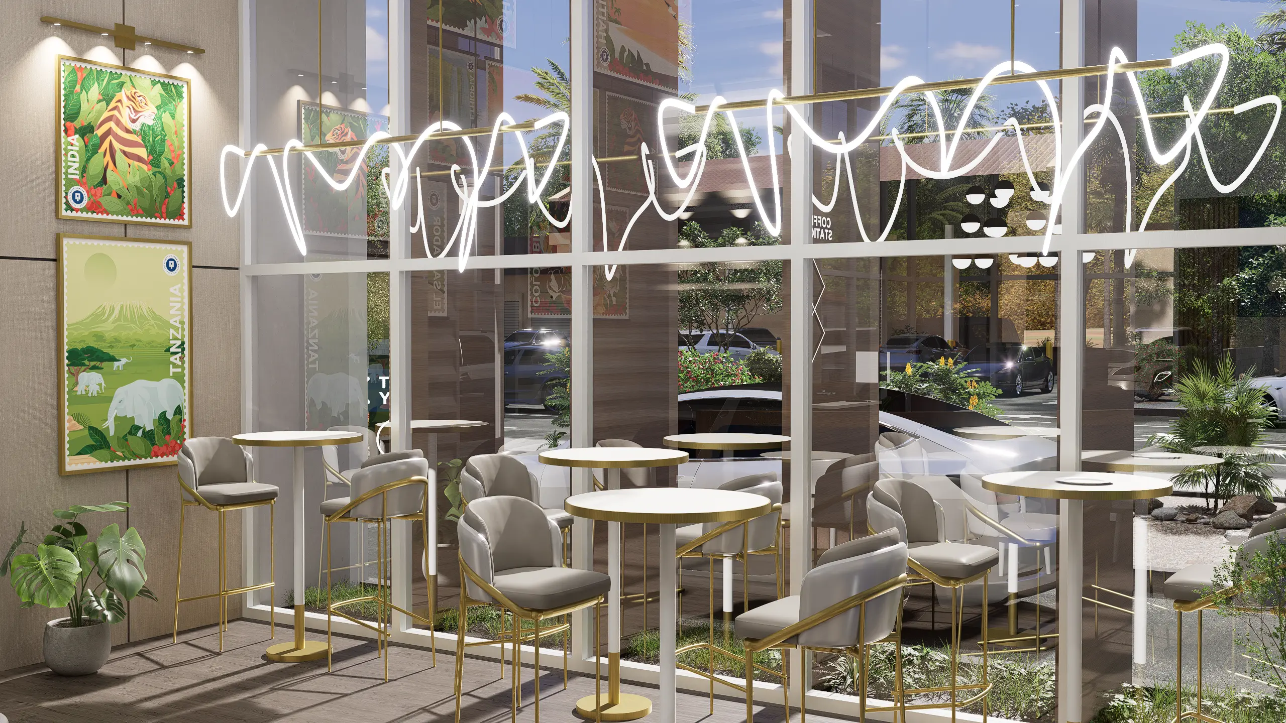 Qargo Coffee - One Floor Prototype 8