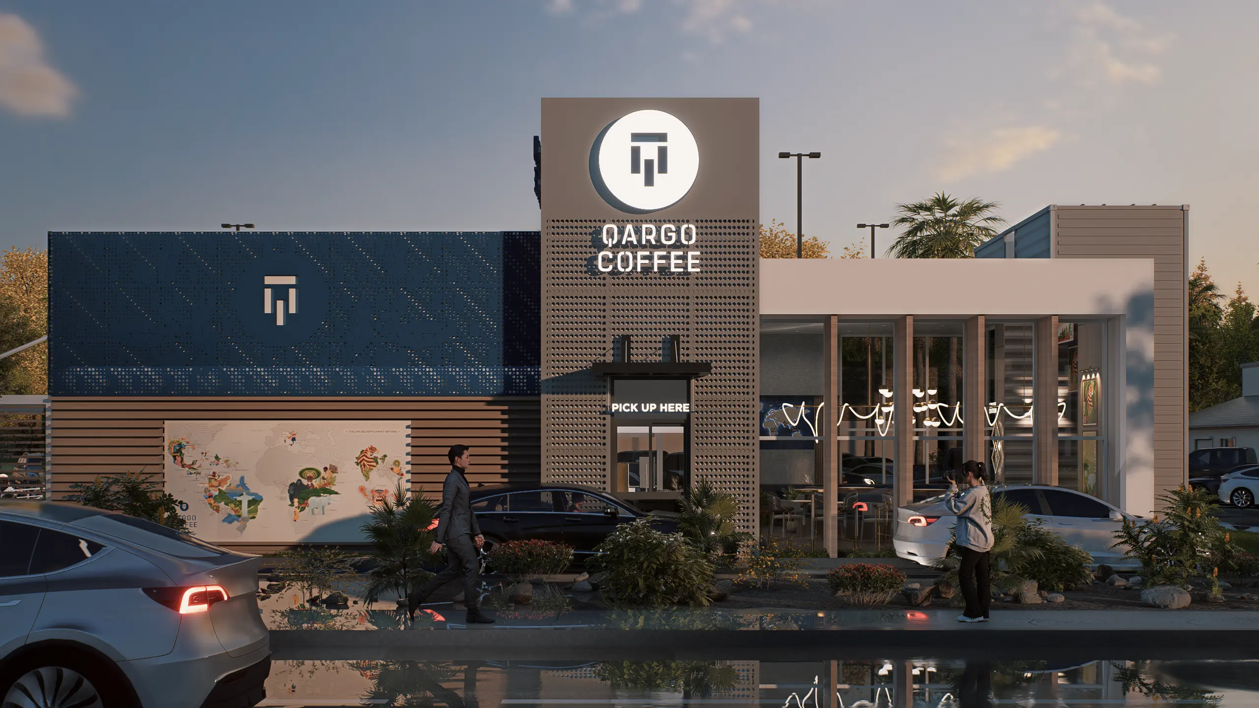 Qargo Coffee - One Floor Prototype 2