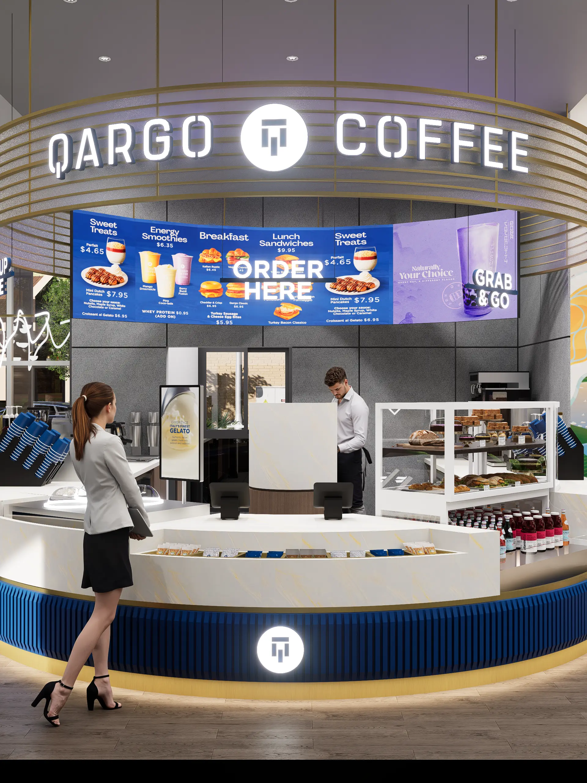 Qargo Coffee - One Floor Prototype 6